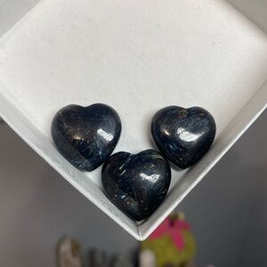 ASTROPHYLLITE HEART CRYSTAL CARVING